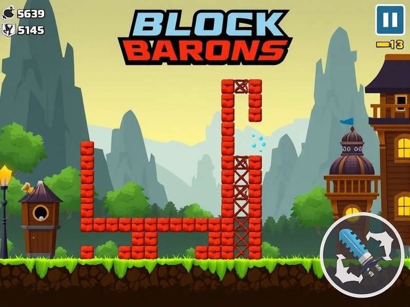 Block Barons Gameplay Screenshot